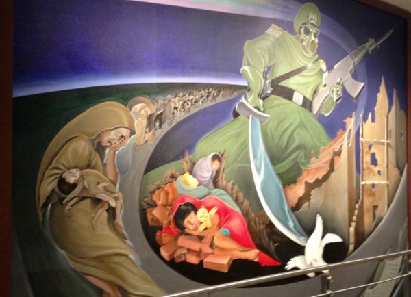 Pintura del aeropuerto de Denver