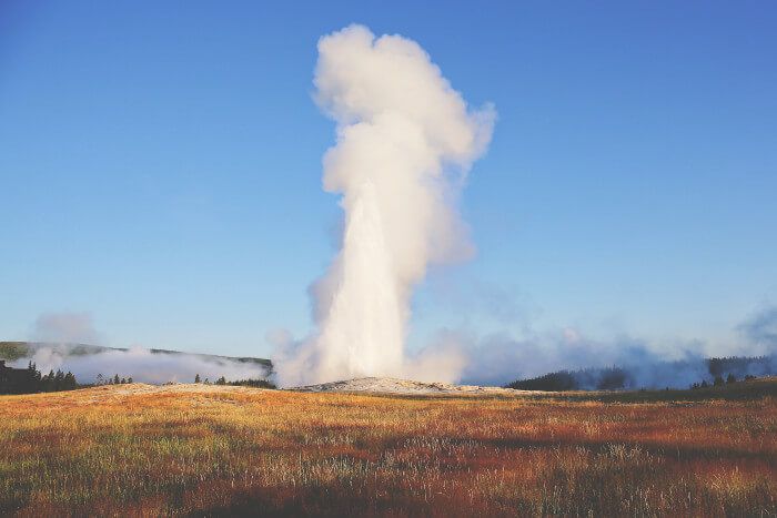 Cómo visitar los géiseres de Yellowstone National Park