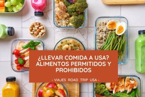 qué comida llevar a Estados Unidos