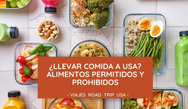 qué comida llevar a Estados Unidos