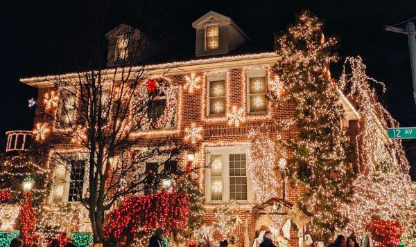 Luces de Dyker Heights Brooklyn Nueva York