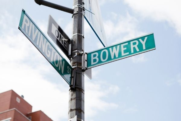 Bowery Street Lower East Side