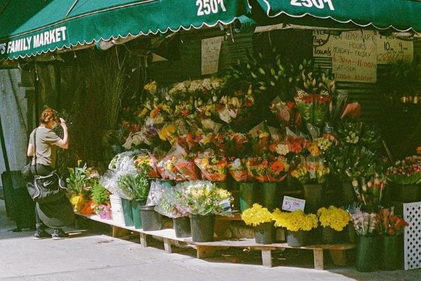 Mercadillo en Upper West Side