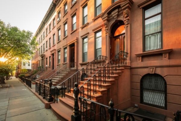 fachadas de Brooklyn Barrio DUMBO Nueva York