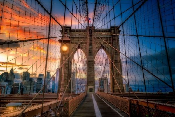 Puente de Brooklyn Nueva York USA Puente de Brooklyn