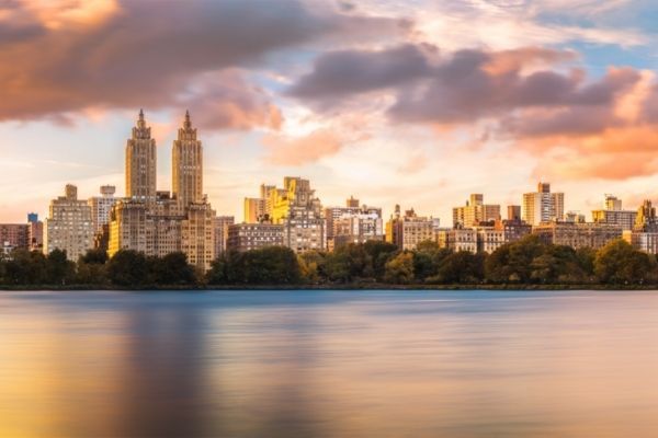 Atardecer en Upper West Side
