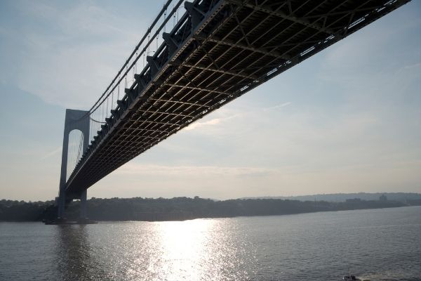 Verrazano Bridge Puente colgante Verrazano - Narrows longitud total