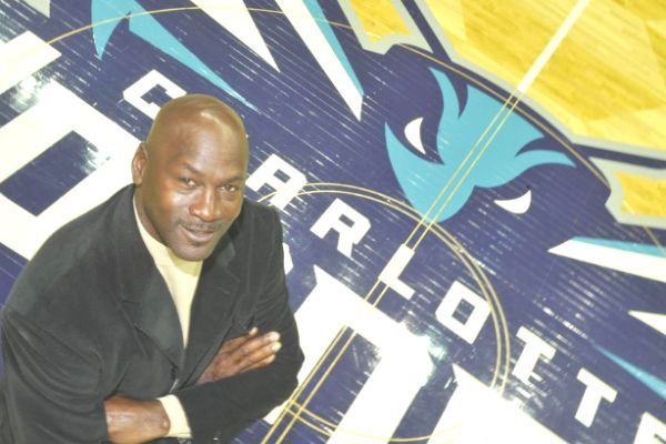 Michael Jordan Charlotte Hornets NBA