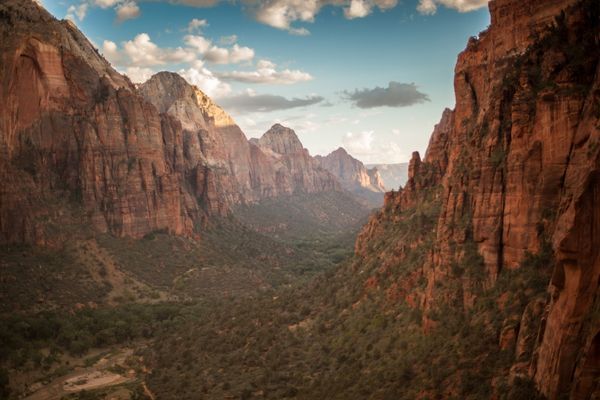 Qué ver en zion national park en un día Paisaje Costa Oeste USA