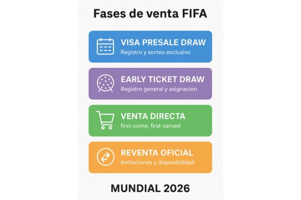 como conseguir entradas Mundial 2026